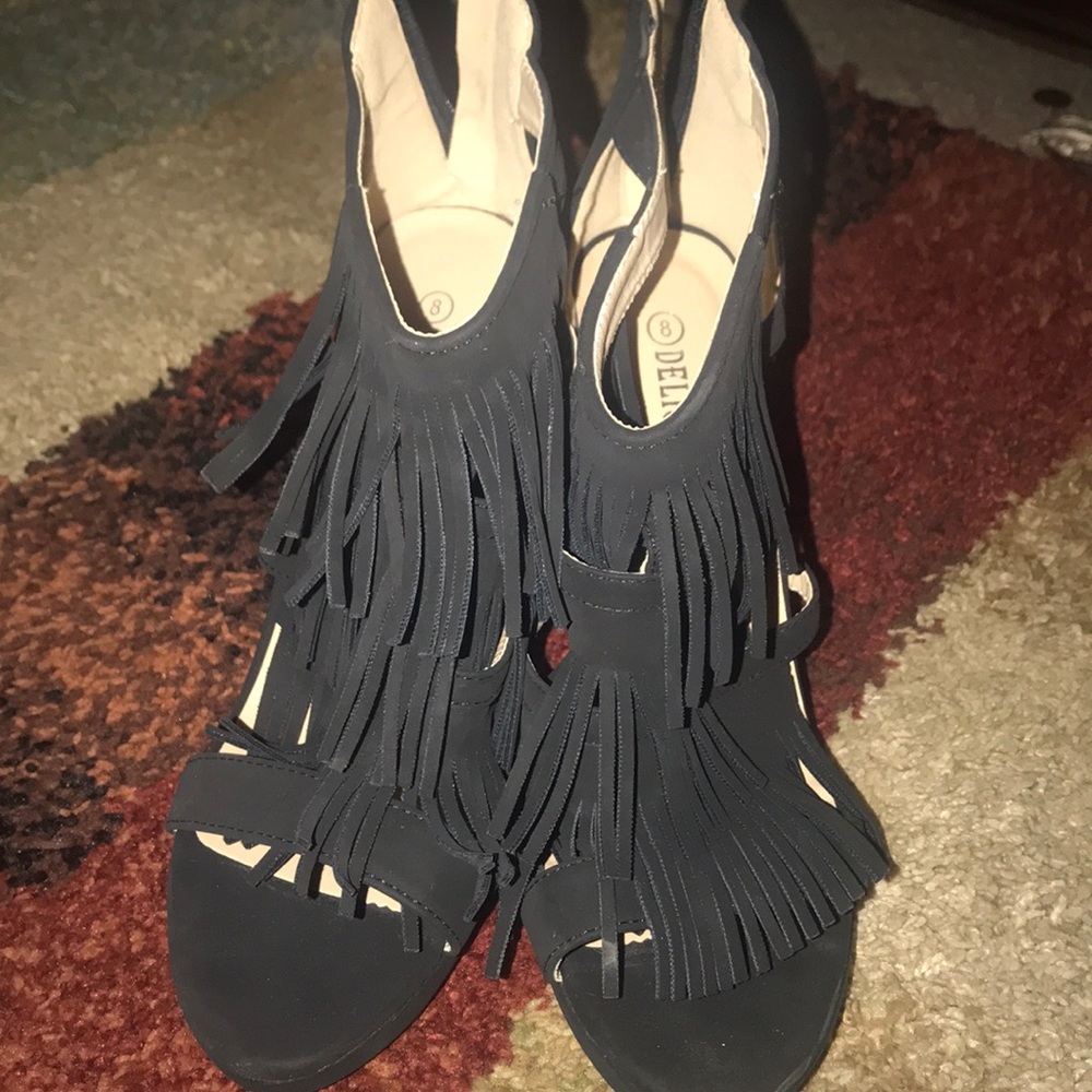 Black heels